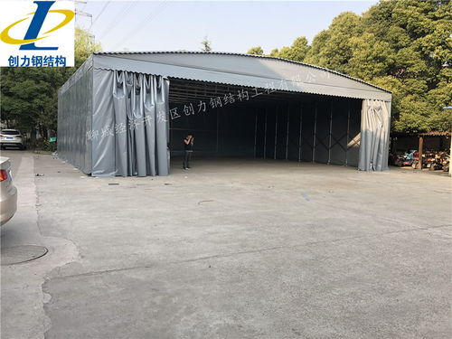 智慧仓储新选择 曹县悬空式电动推拉雨蓬，打造高效灵活的活动仓库